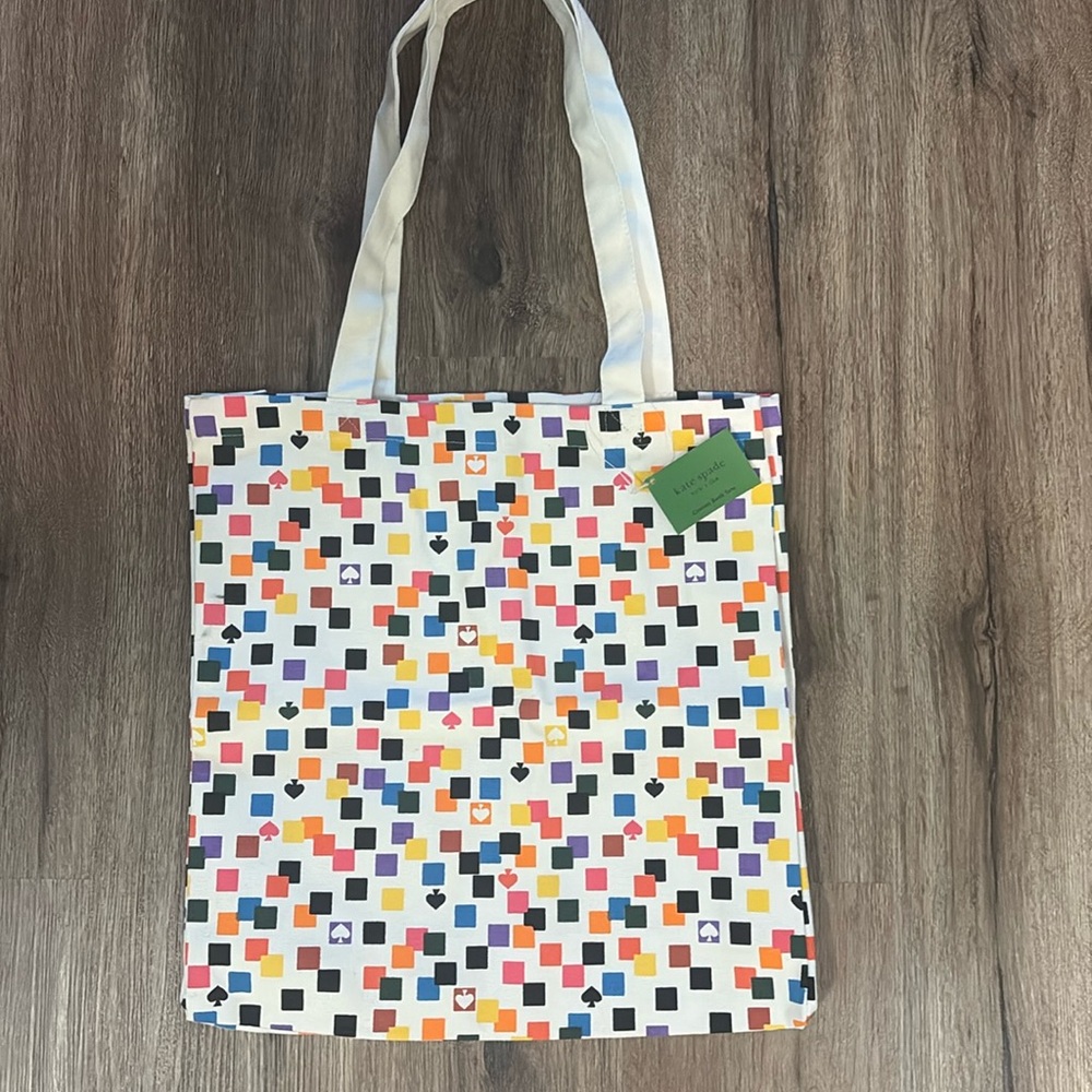 Kate Spade Canvas Book Tote
